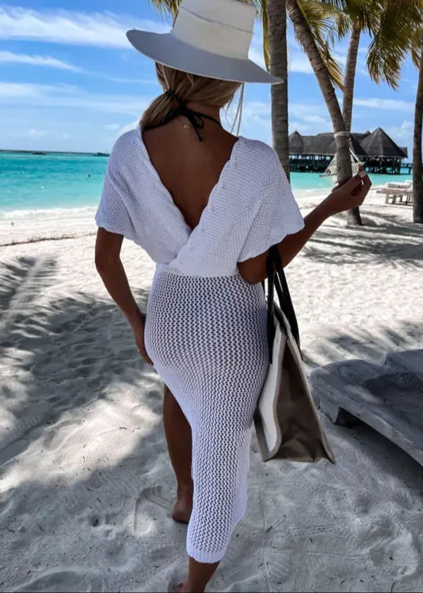 Thyme Knitted Cover-Up Dress