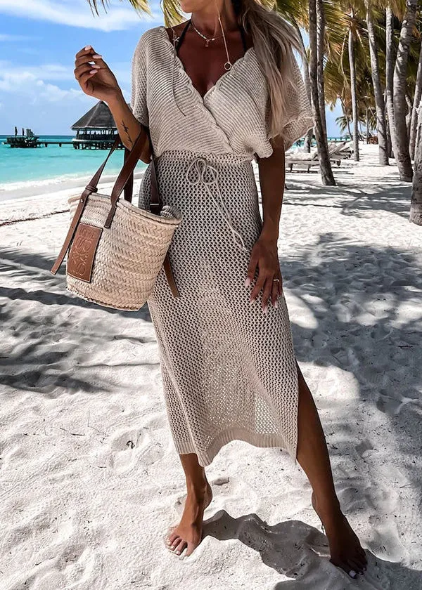 Thyme Knitted Cover-Up Dress