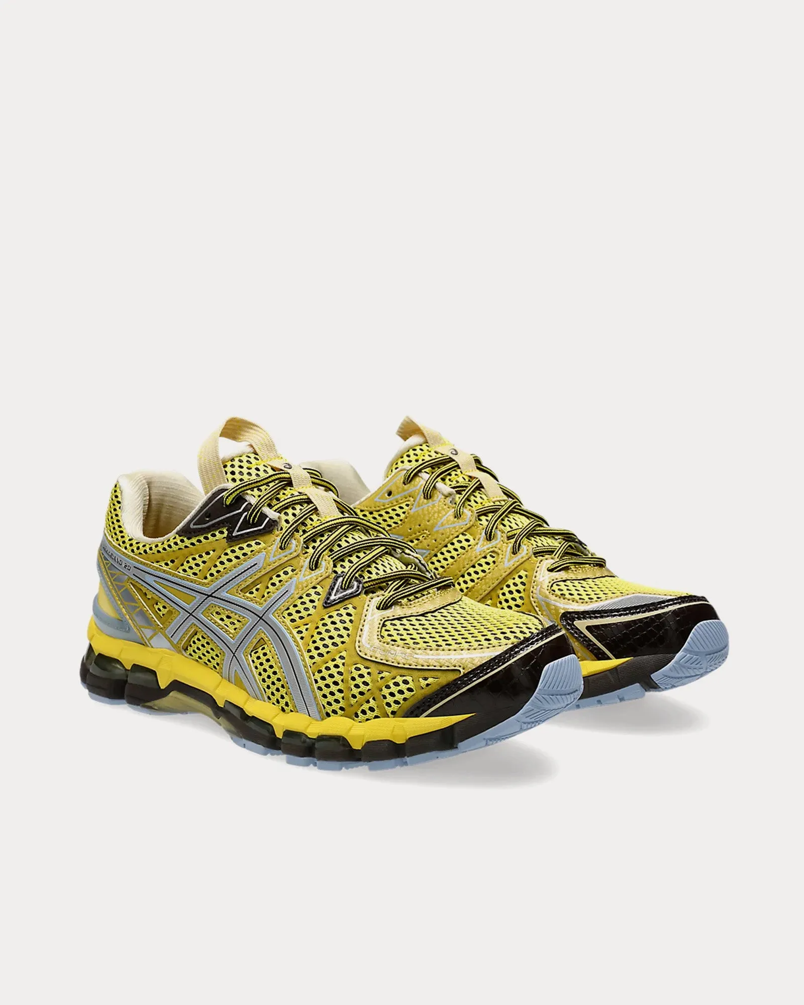 UB9-S Gel-Kayano 20 Vibrant Yellow / Pure Silver Low Top Sneakers