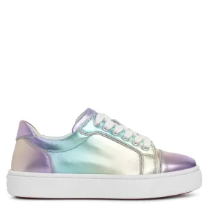 Vieririssima metallic leather sneakers