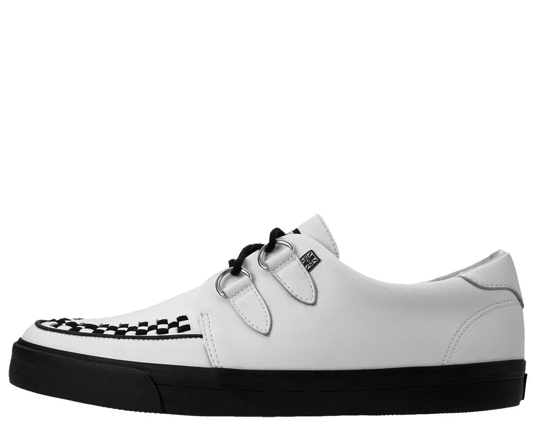 White Leather D-Ring VLK Sneaker